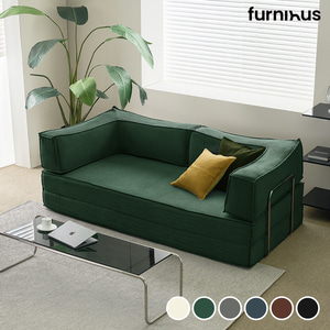 퍼니인어스 멜로우 엣지 소파 3인 패브릭 이미지